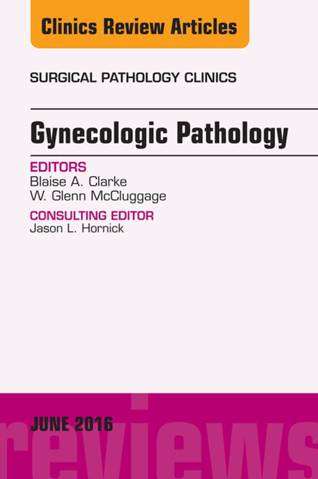 Gynecologic Pathology, An Issue of Surgical Pathology Clinics 
