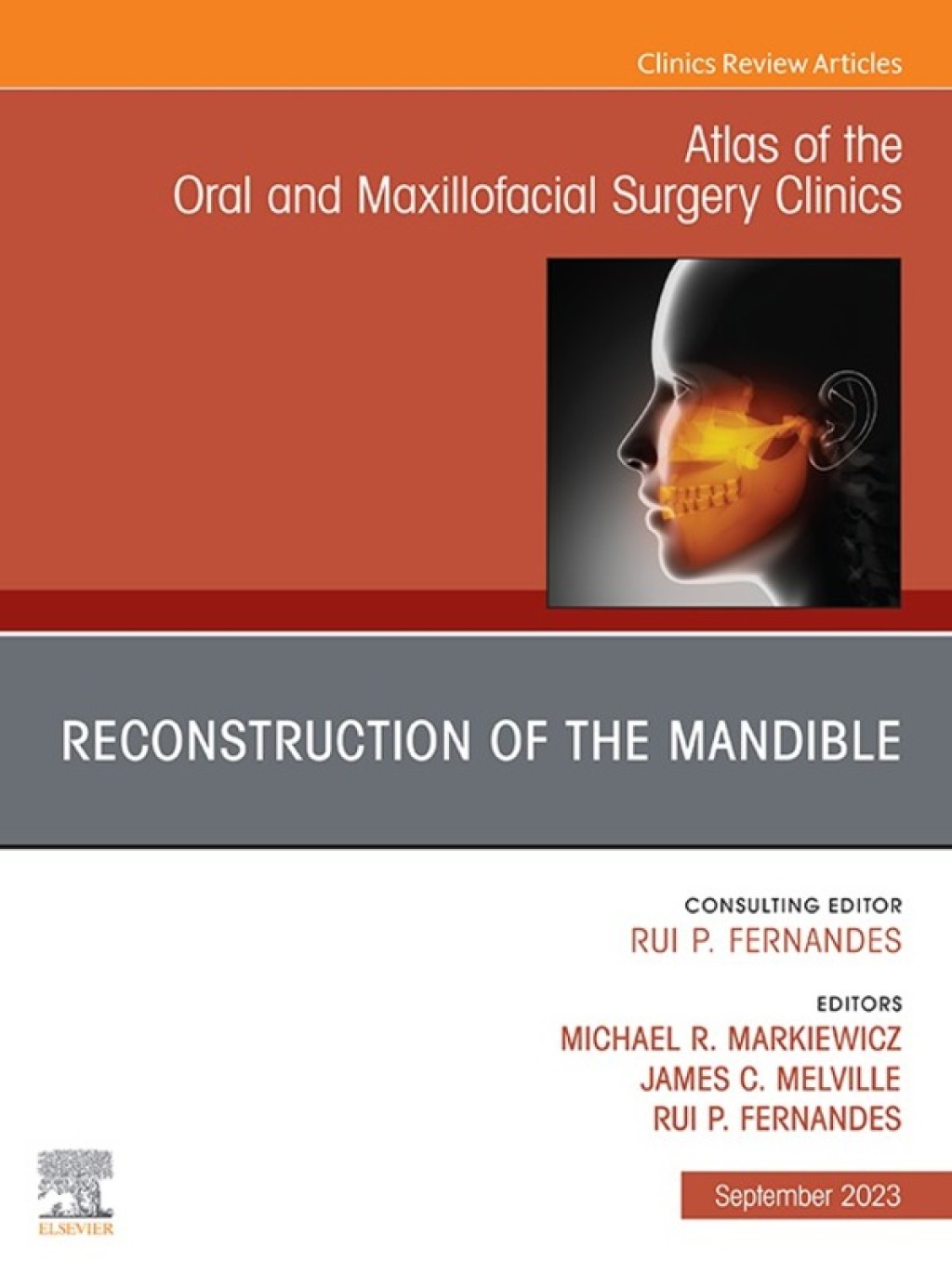 Reconstruction of the Mandible, An Issue of Atlas of the Oral & Maxillofacial Surgery Clinics 1st Edition