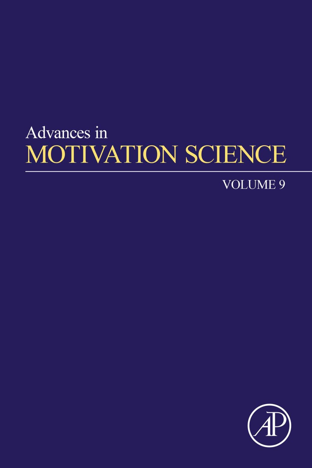 Advances in Motivation Science 