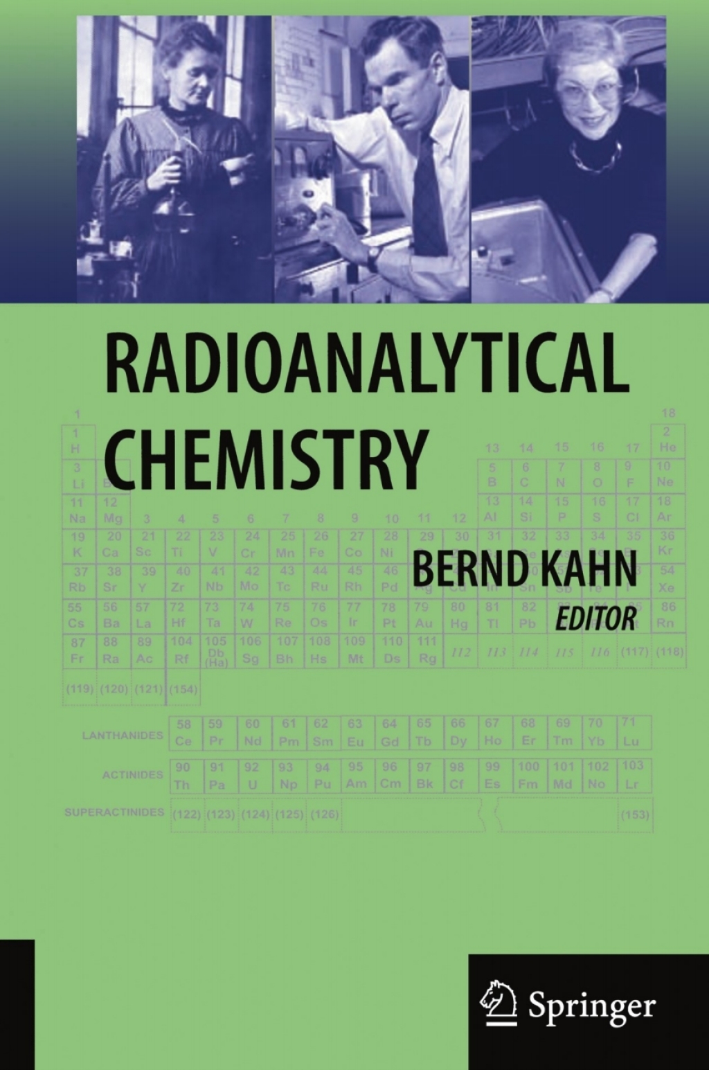 Radioanalytical Chemistry 1st Edition
