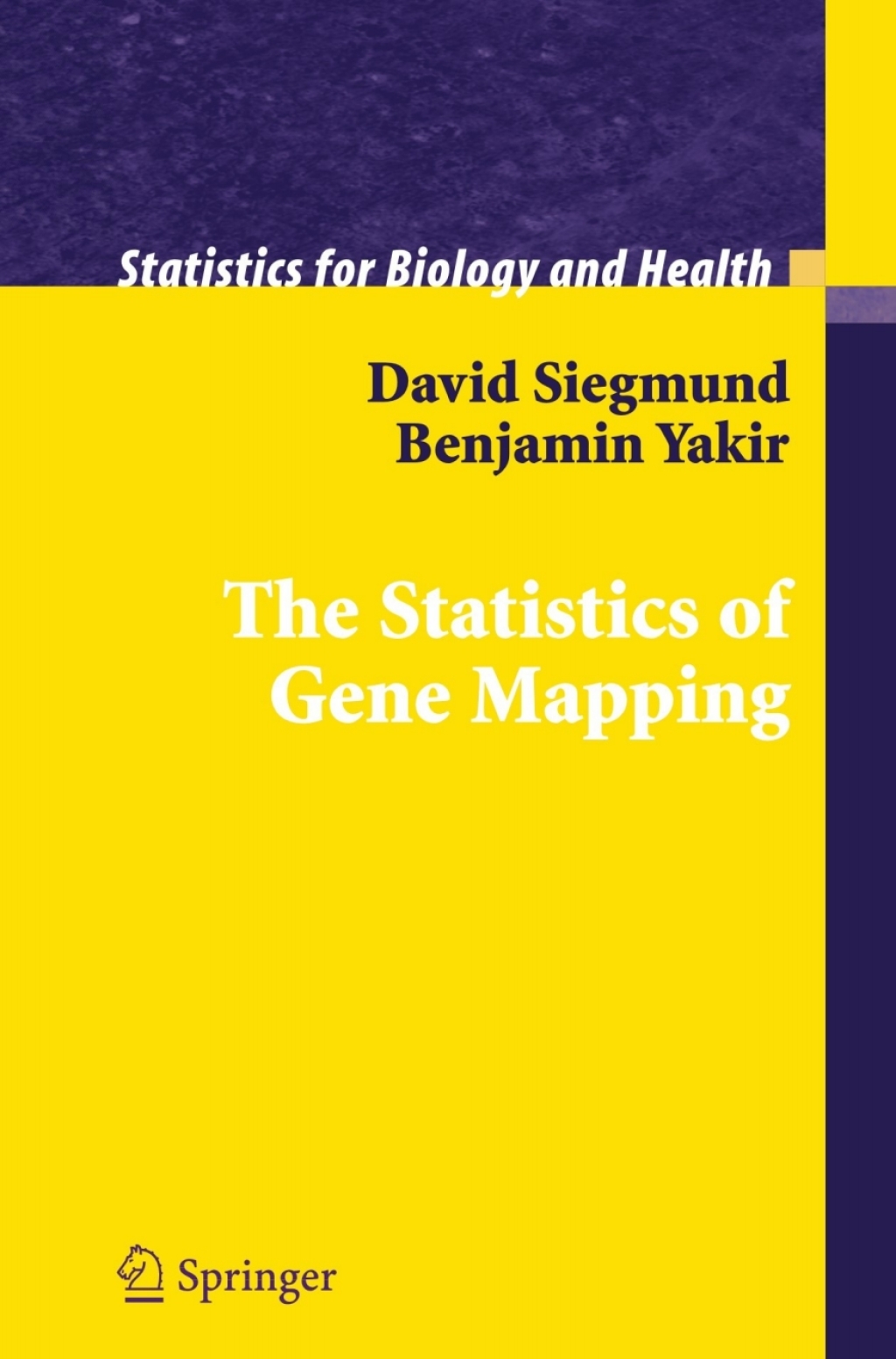 The Statistics of Gene Mapping 