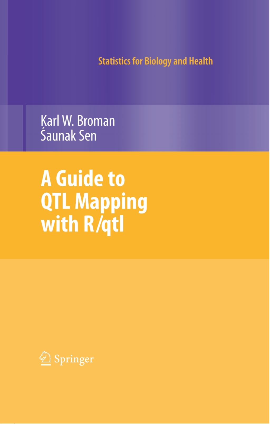 A Guide to QTL Mapping with R/qtl 
