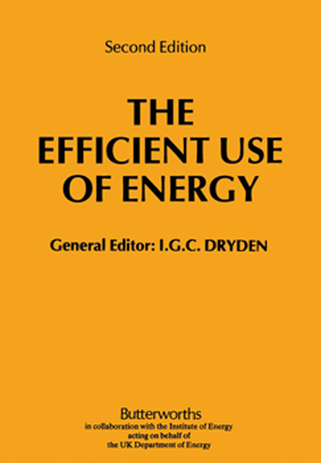 The Efficient Use of Energy 2nd Edition