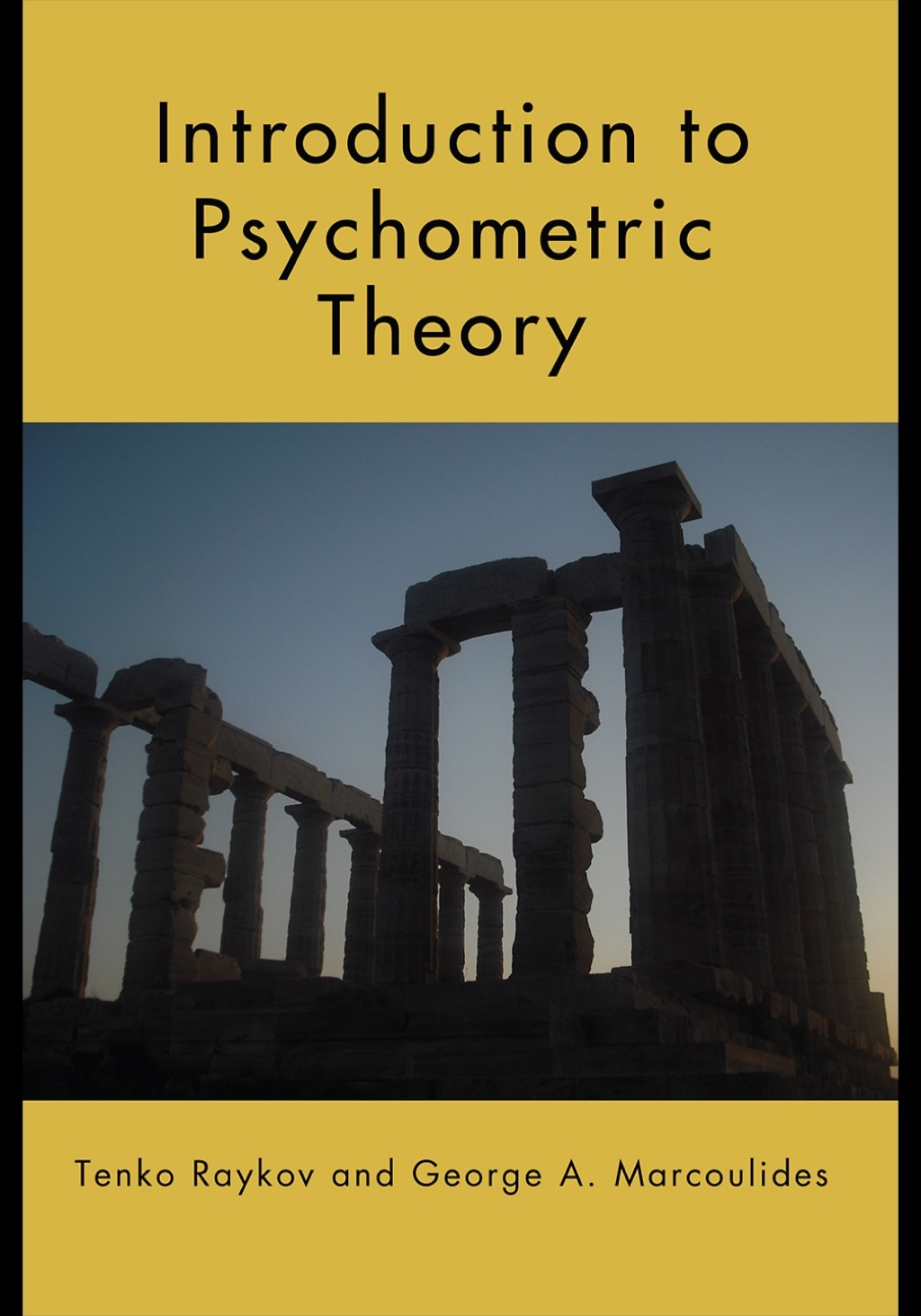 Introduction to Psychometric Theory 