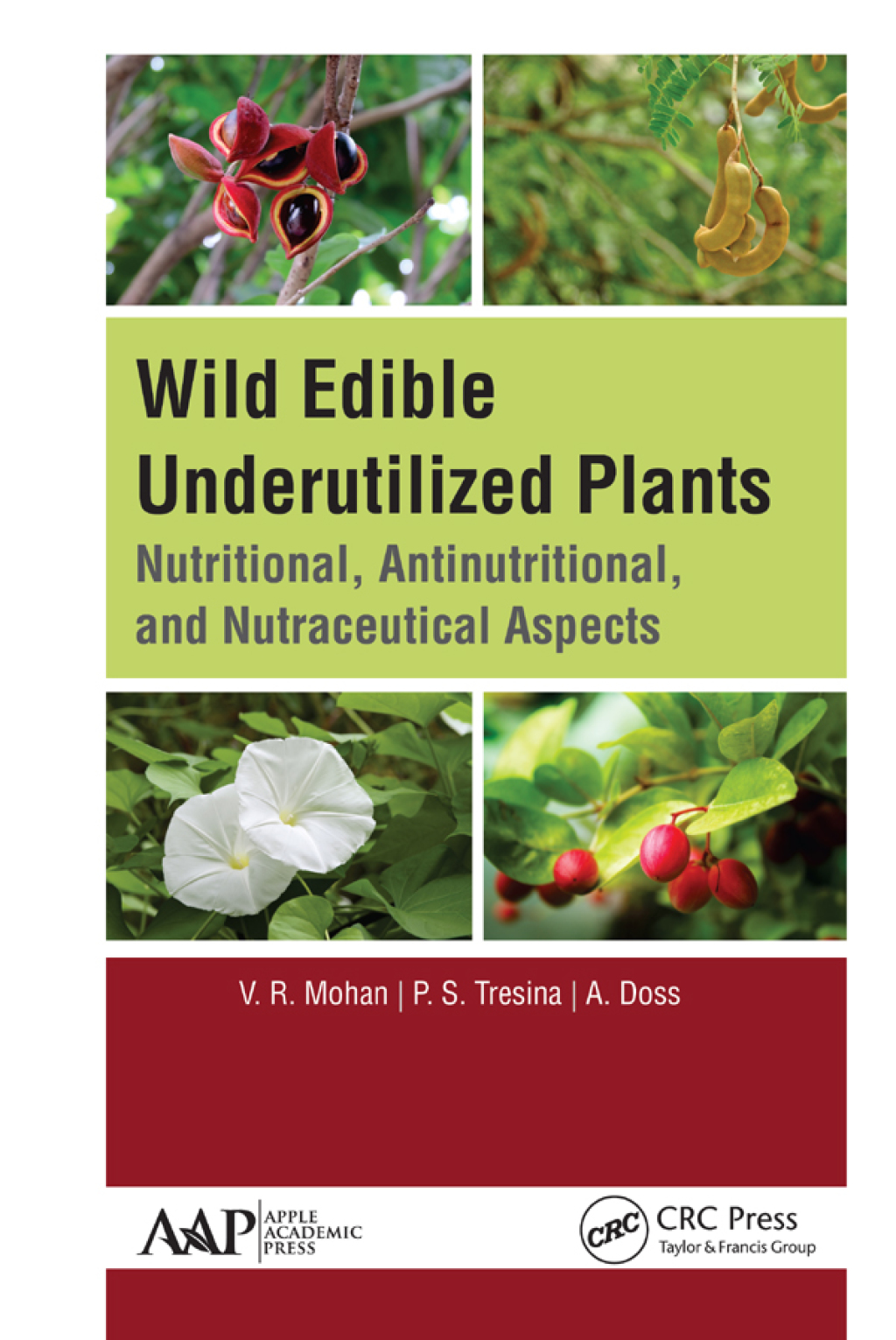 Wild Edible Underutilized Plants Nutritional, Antinutritional, and Nutraceutical Aspects 1st Edition