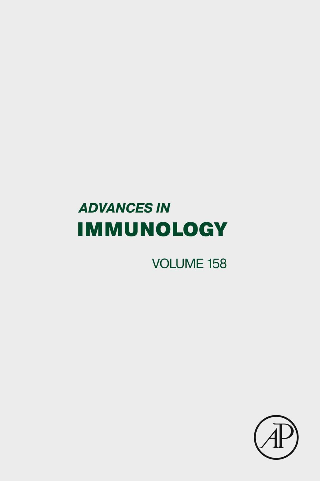 Advances in Immunology 1st Edition