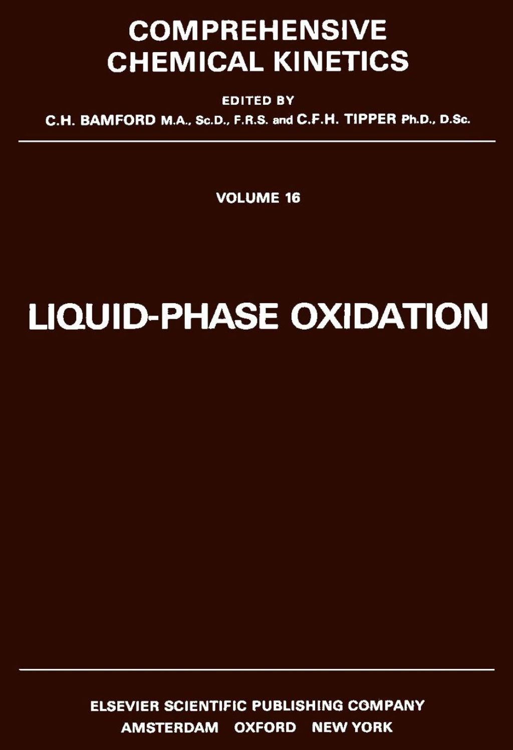 Liquid Phase Oxidation 