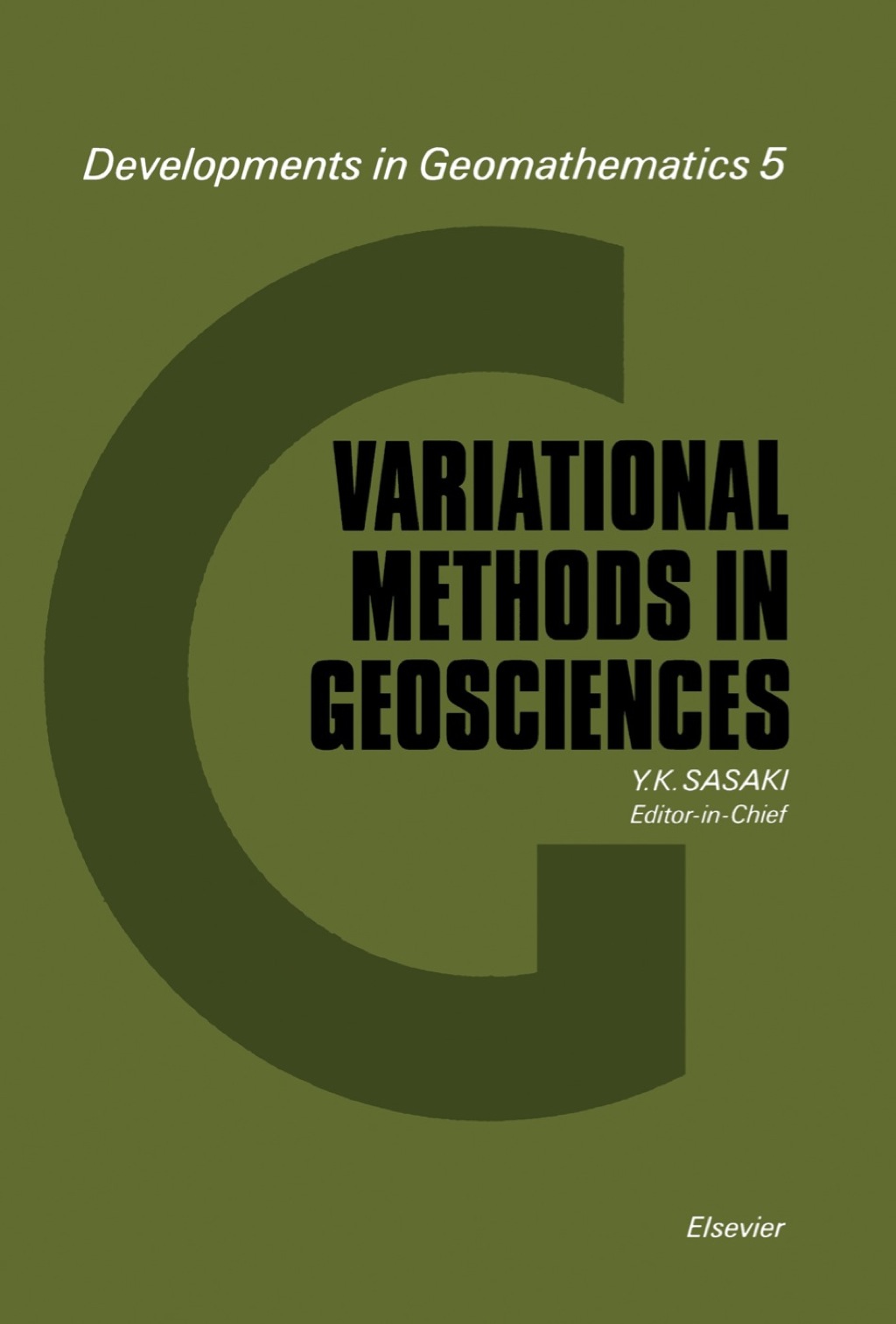 Variational Methods in Geosciences 
