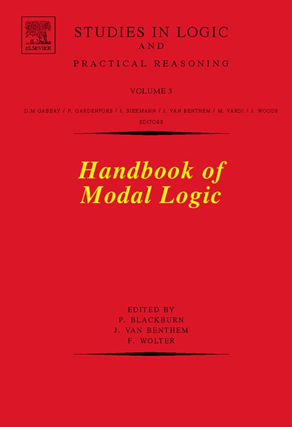 Handbook of Modal Logic 