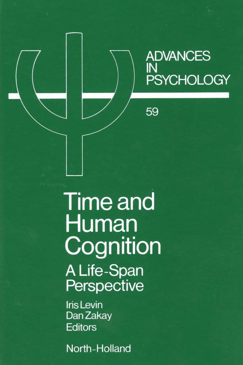 Time and Human Cognition: A Life-Span Perspective 