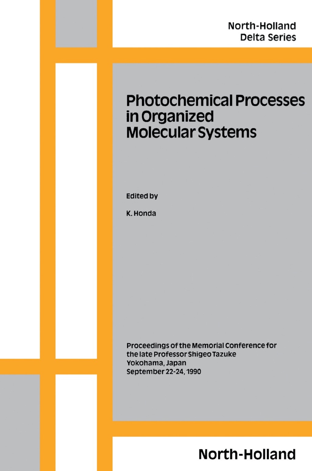 Photochemical Processes in Organized Molecular Systems 1st Edition