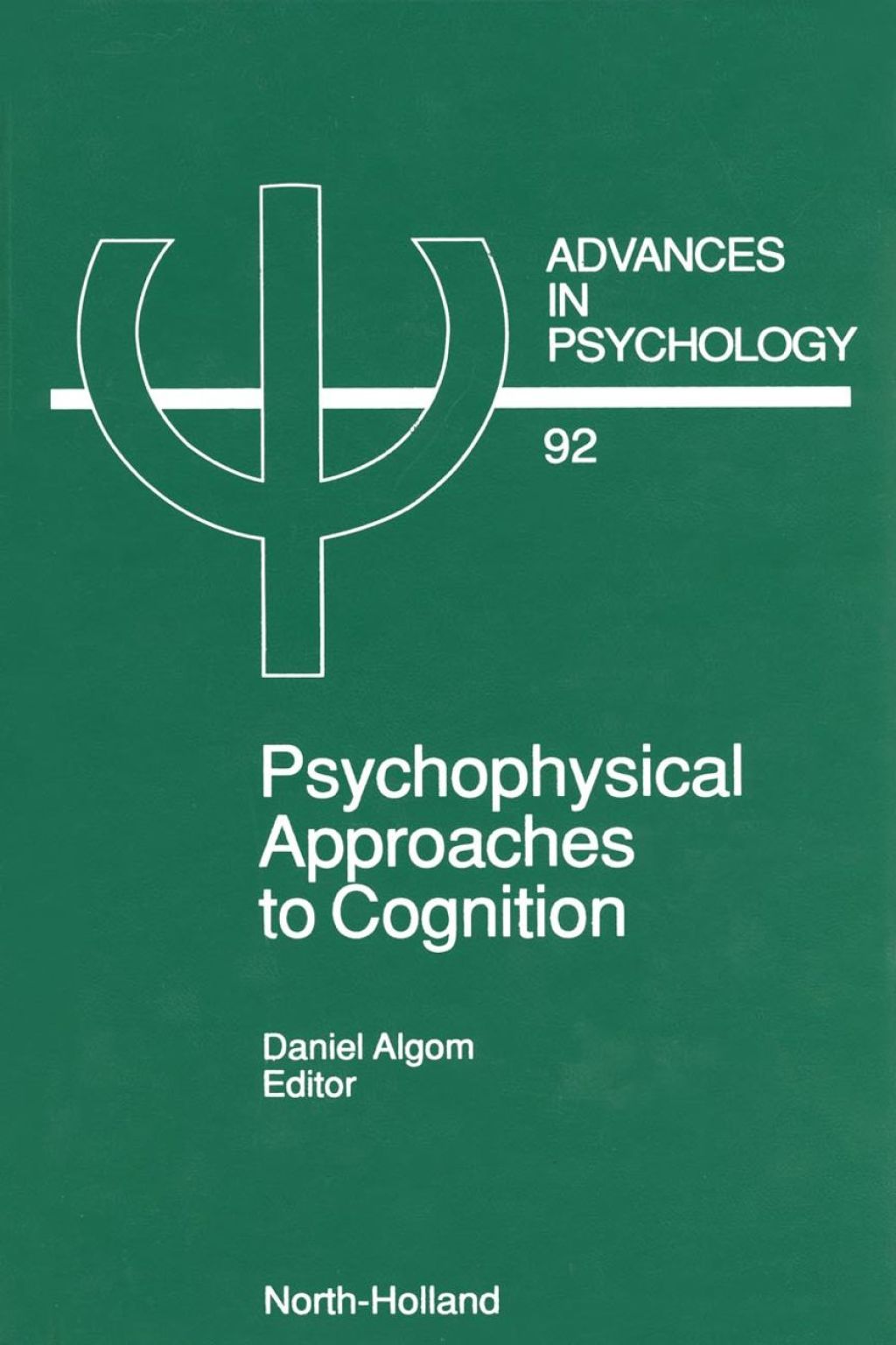 Psychophysical Approaches to Cognition 