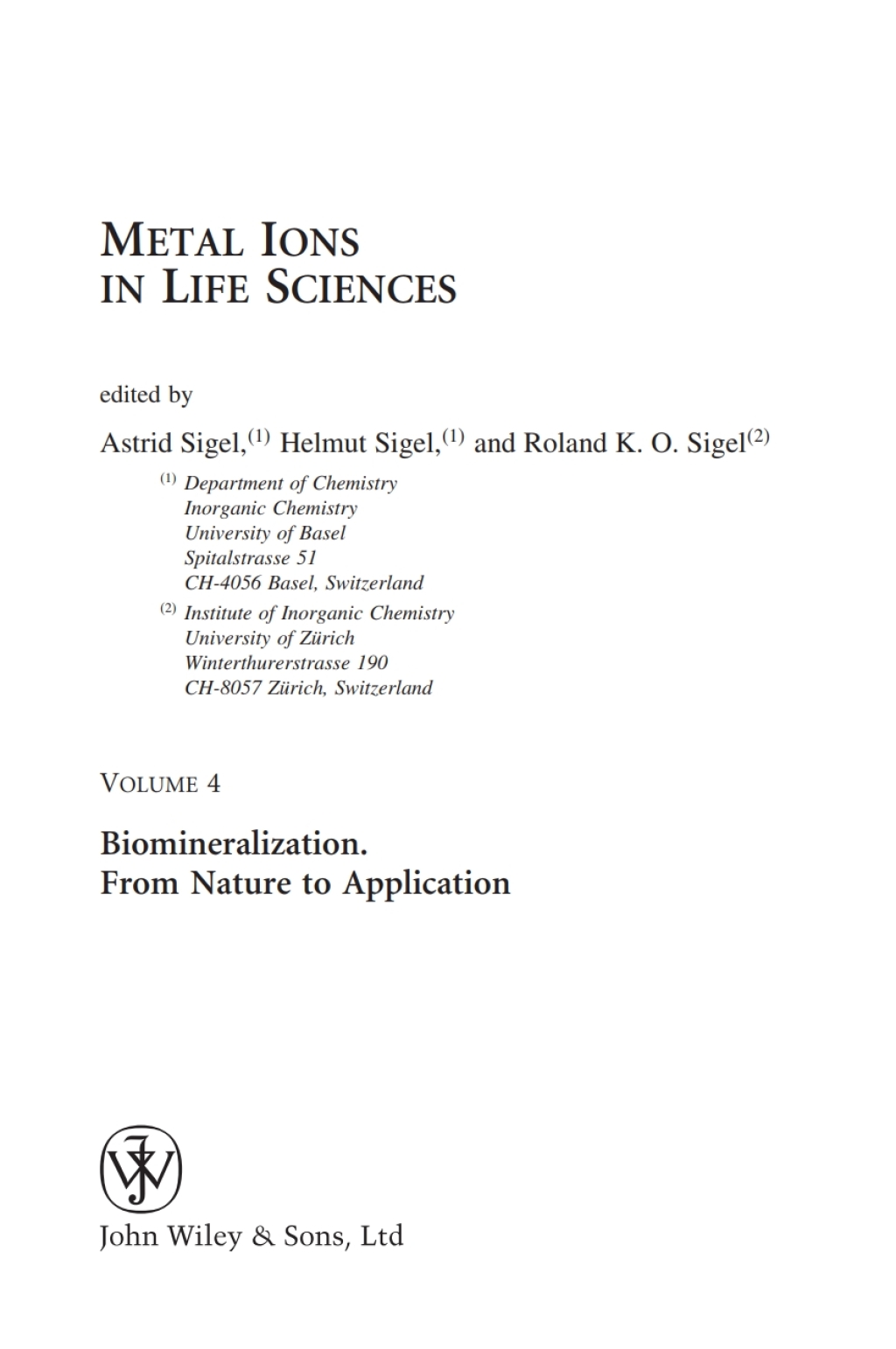 Biomineralization: From Nature to Application From Nature to Application 1st Edition