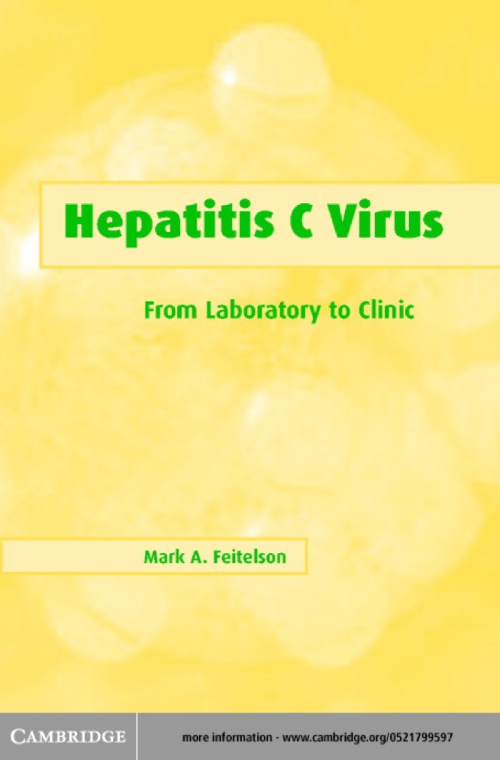 Hepatitis C Virus From Laboratory to Clinic 1st Edition