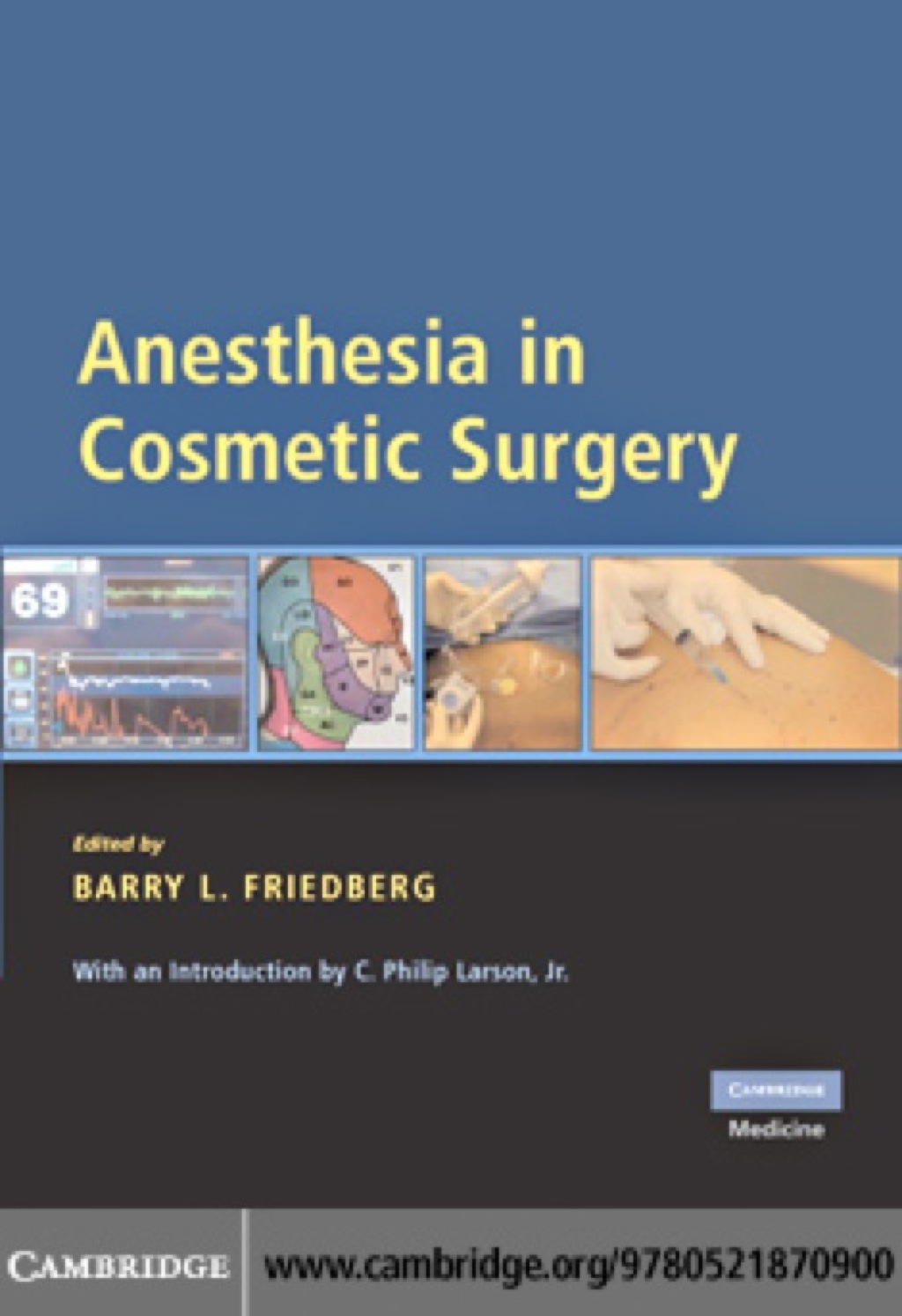 Anesthesia in Cosmetic Surgery 1st Edition