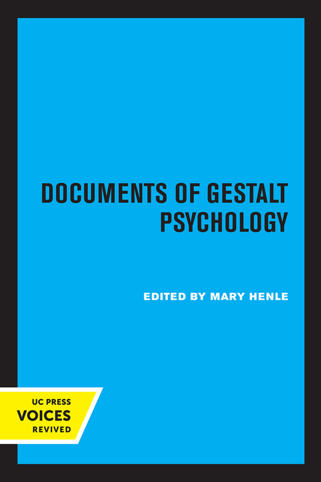 Documents of Gestalt Psychology 1st Edition