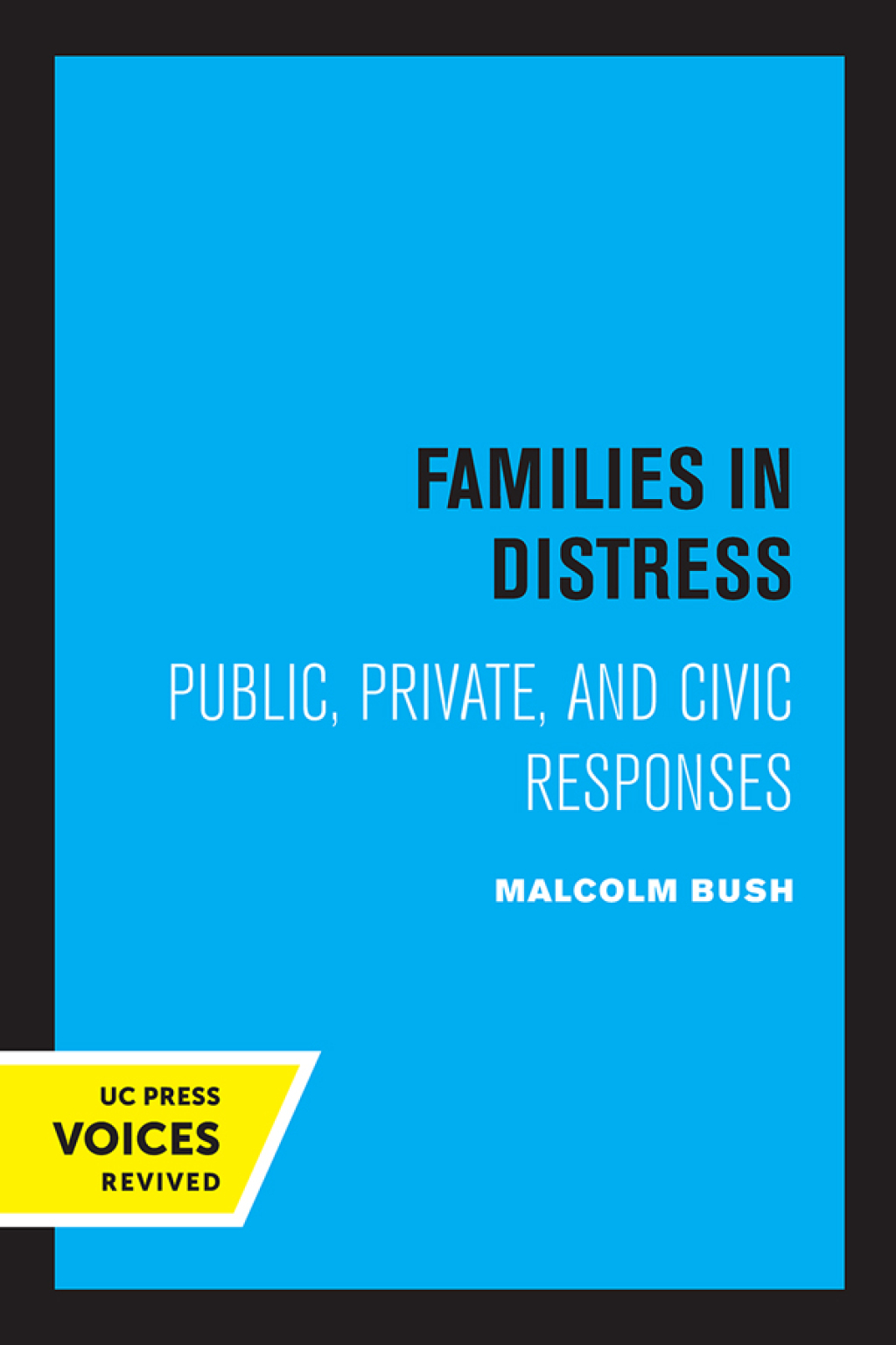 Families in Distress Public, Private, and Civic Responses 1st Edition