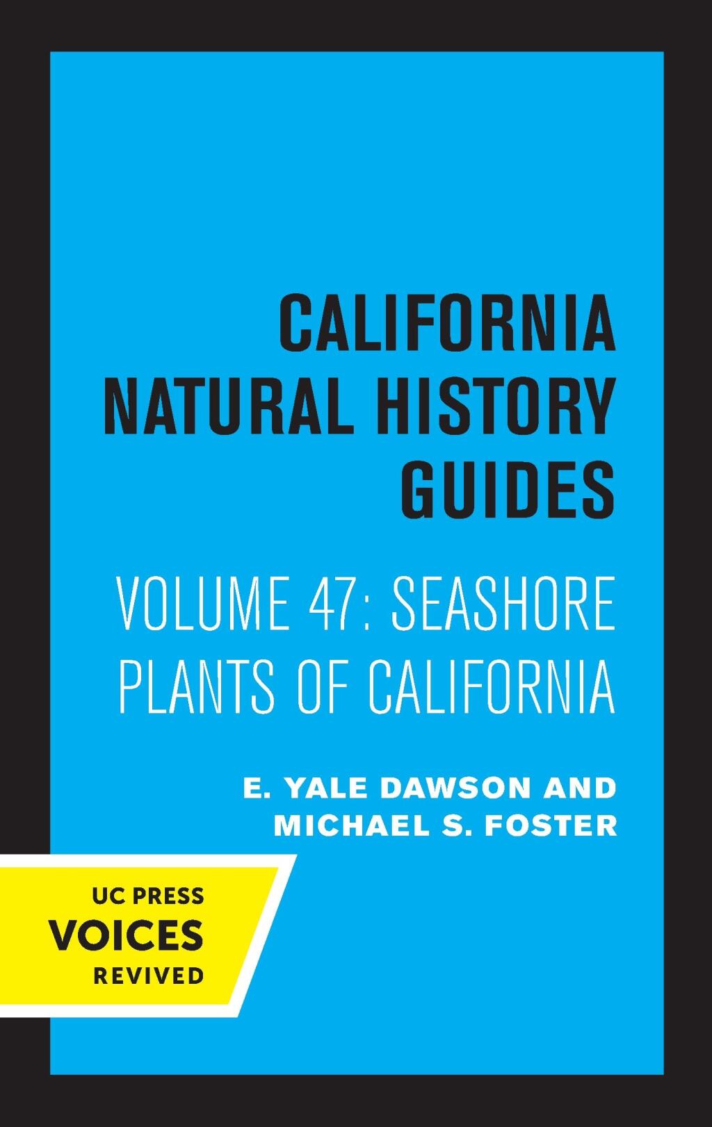 Seashore Plants of California 1st Edition
