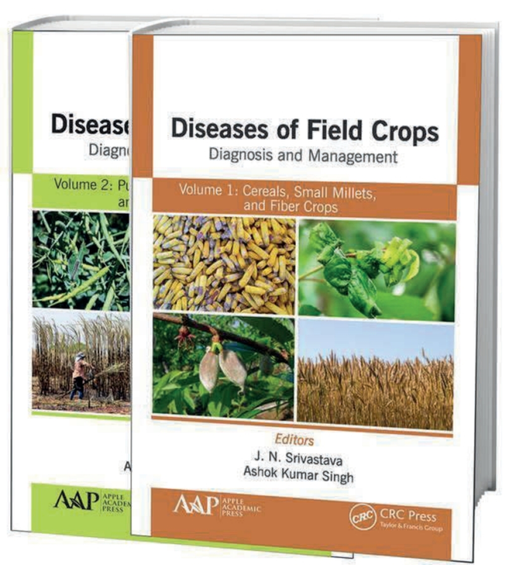 Diseases of Field Crops Diagnosis and Management, 2-Volume Set Volume 1: Cereals, Small Millets, and Fiber Crops Volume 2: Pulses, Oil Seeds, Narcotics, and Sugar Crops 1st Edition