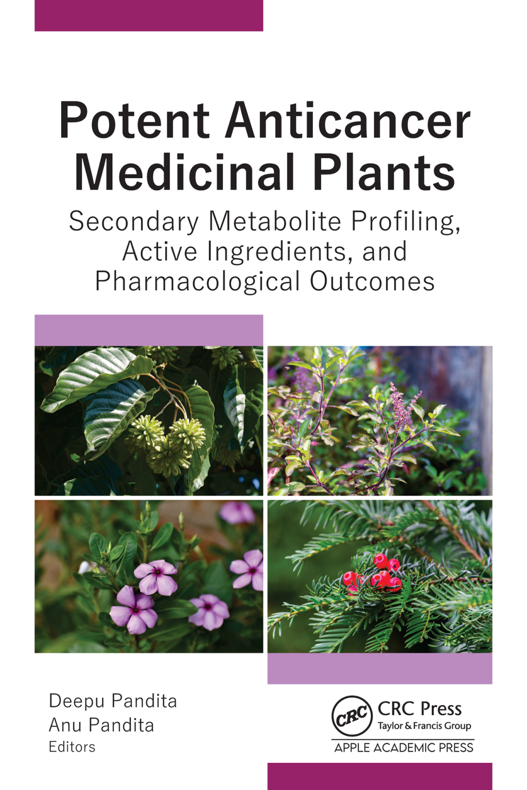 Potent Anticancer Medicinal Plants Secondary Metabolite Profiling, Active Ingredients, and Pharmacological Outcomes 1st Edition