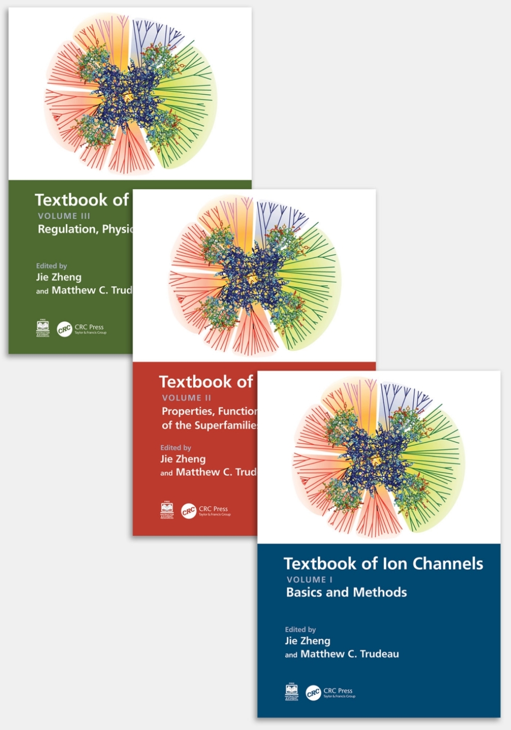 Textbook of Ion Channels Three Volume Set 1st Edition