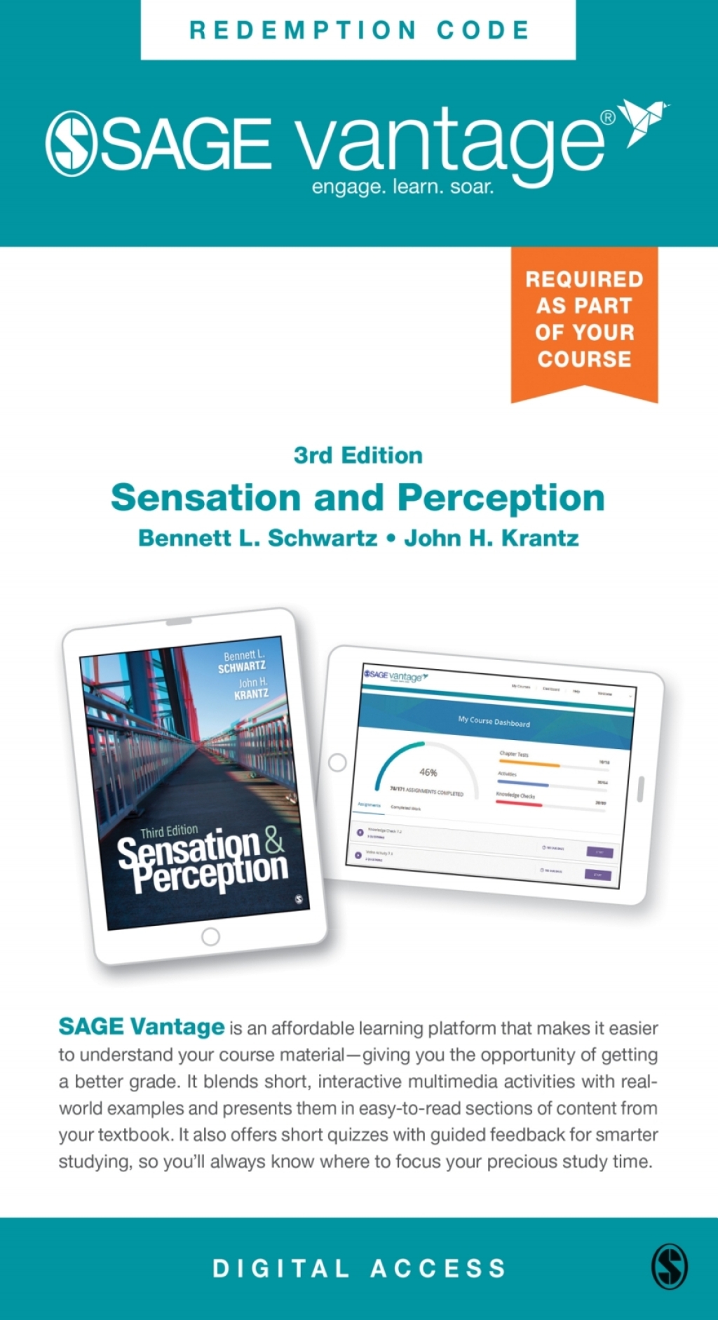 Sage Vantage: Sensation and Perception 3rd Edition