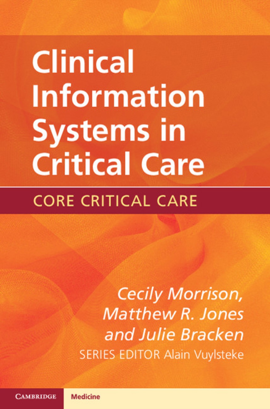 Clinical Information Systems in Critical Care 1st Edition