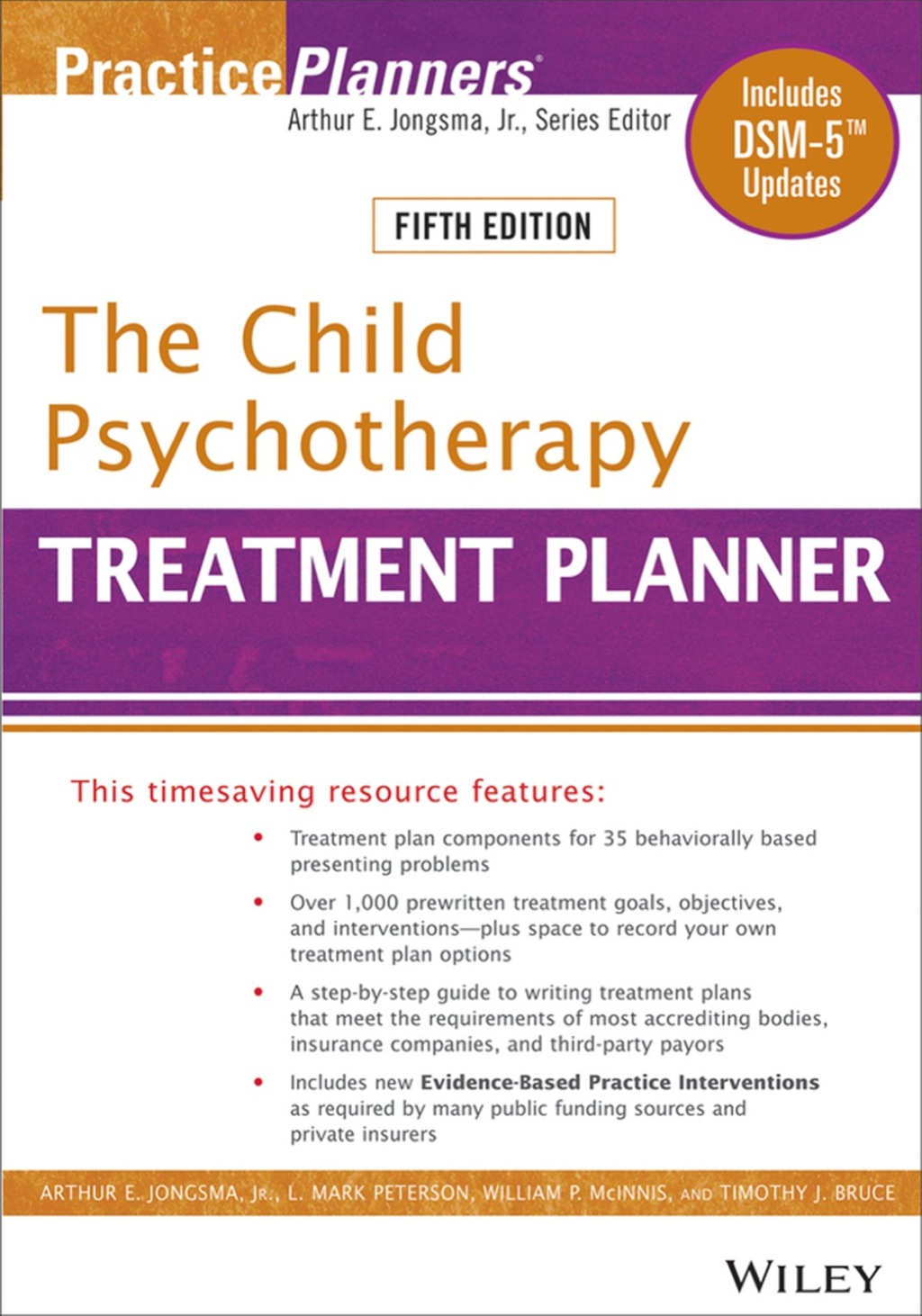 The Child Psychotherapy Treatment Planner 5th Edition