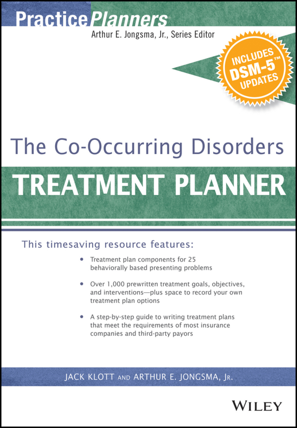 The Co-Occurring Disorders Treatment Planner, with DSM-5 Updates 1st Edition