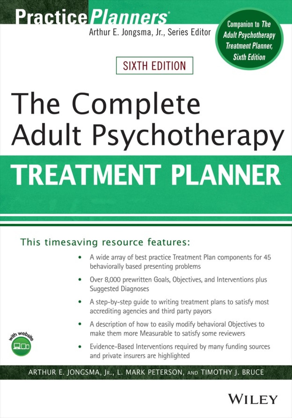 The Complete Adult Psychotherapy Treatment Planner 6th Edition