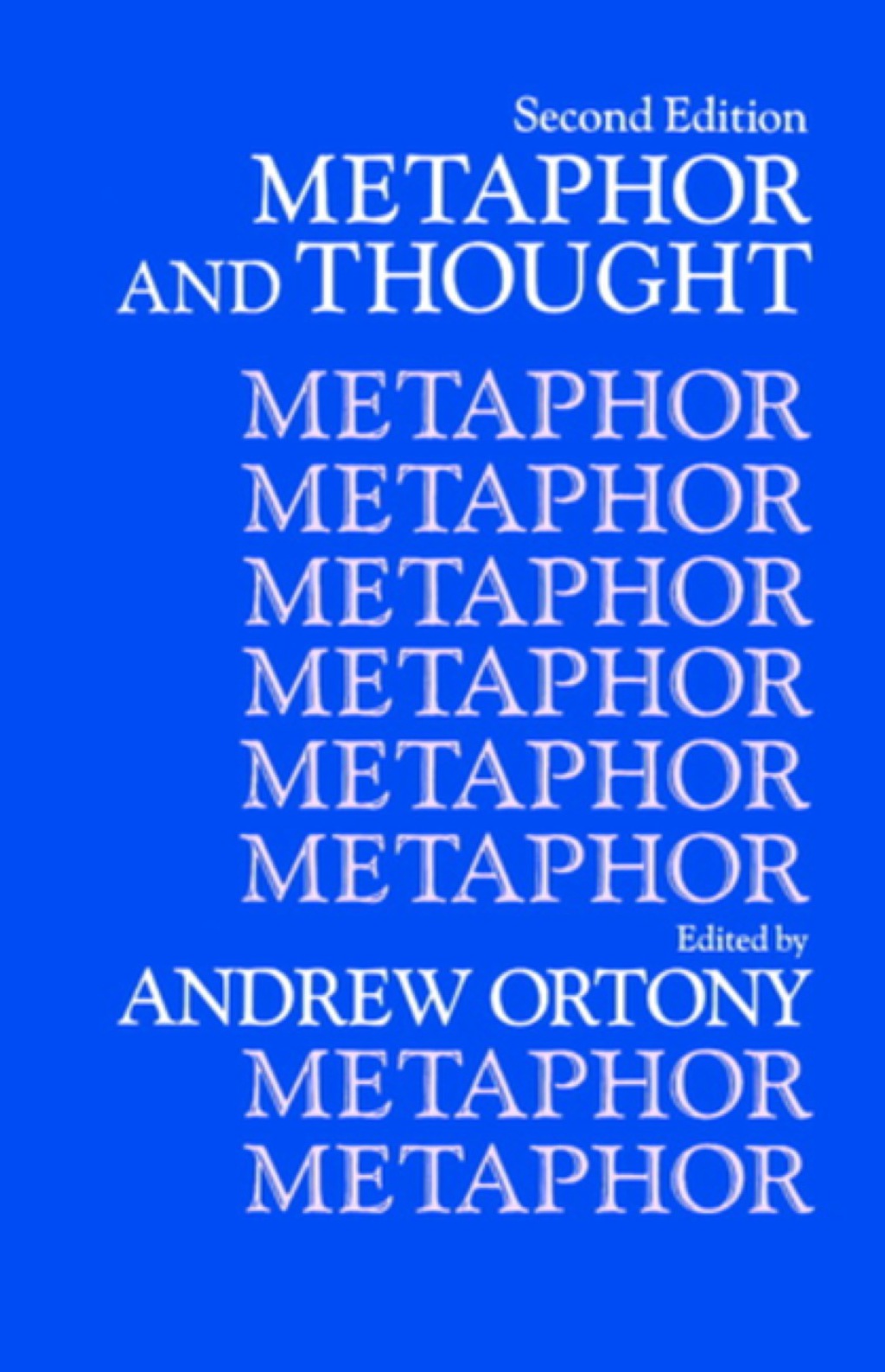 Metaphor and Thought 2nd Edition