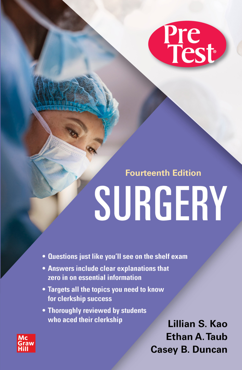Surgery PreTest Self-Assessment and Review, Fourteenth Edition 14th Edition