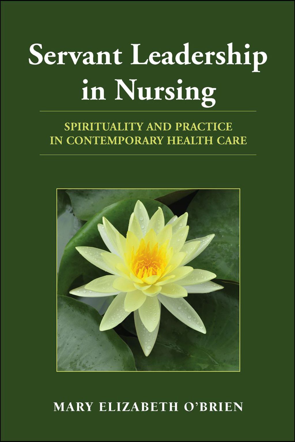 Servant Leadership in Nursing Spirituality and Practice in Contemporary Health Care 1st Edition