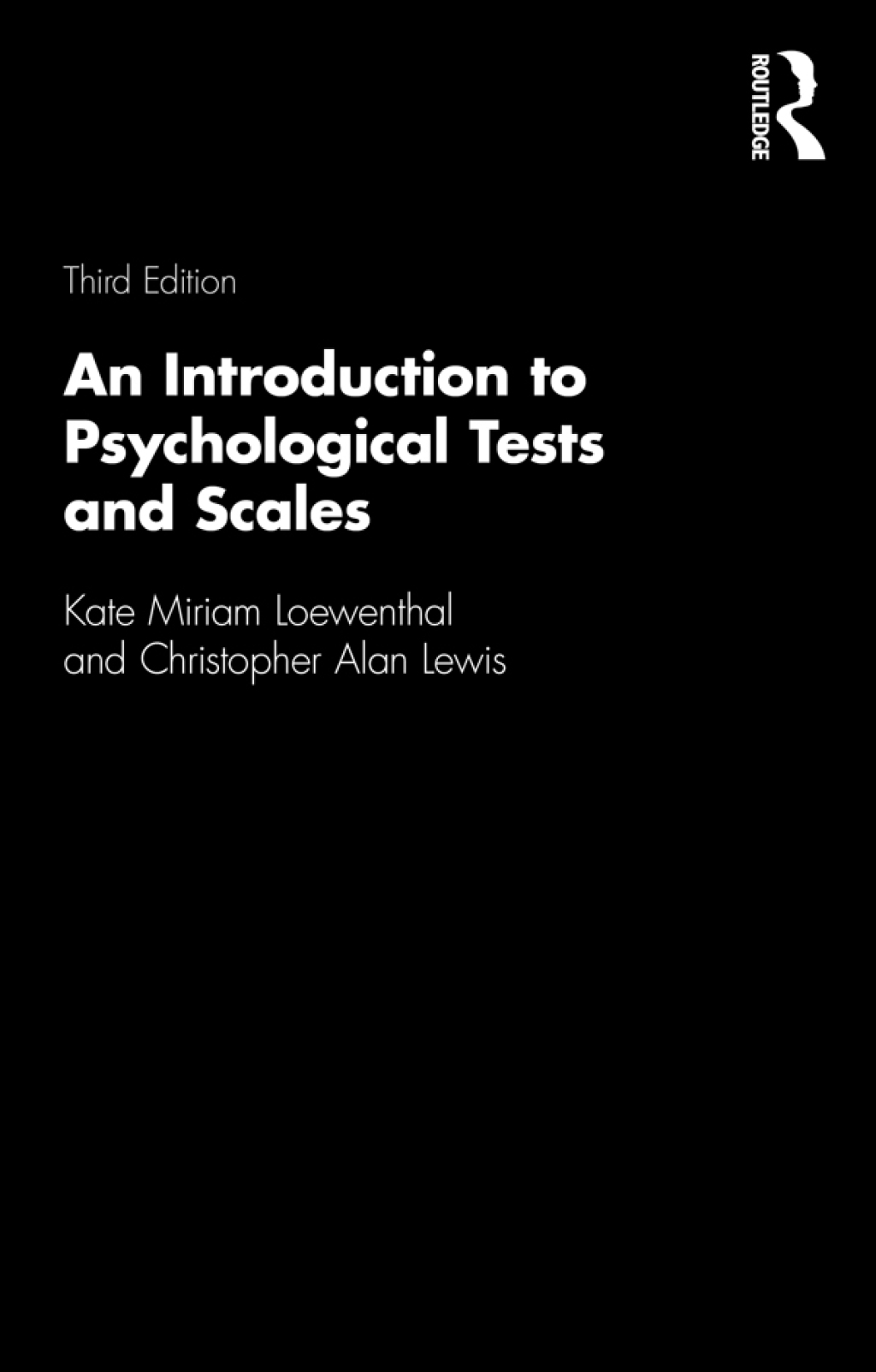An Introduction to Psychological Tests and Scales 3rd Edition
