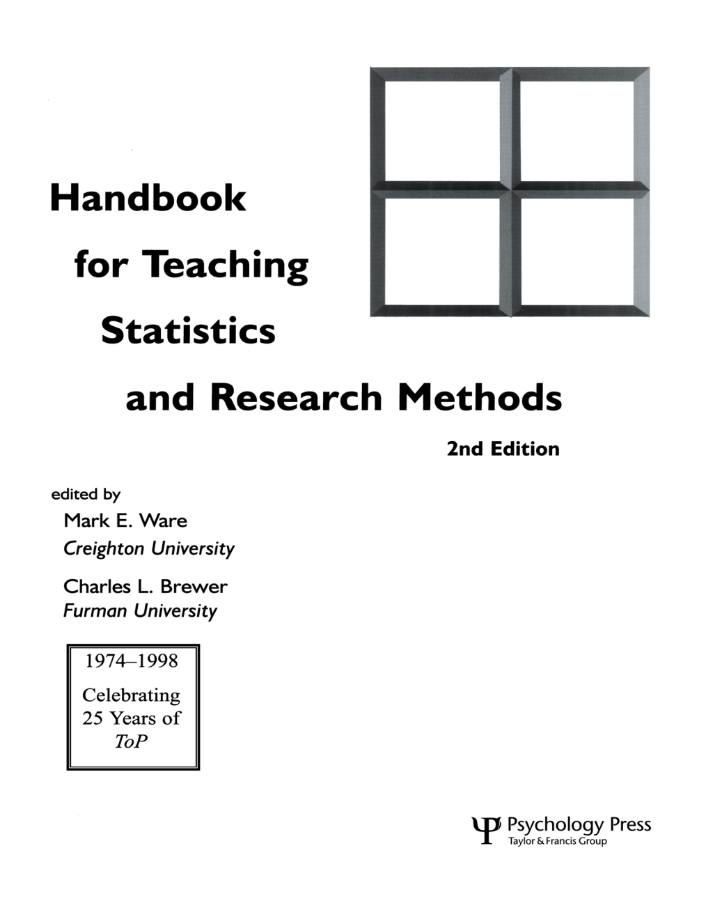 Handbook for Teaching Statistics and Research Methods 2nd Edition
