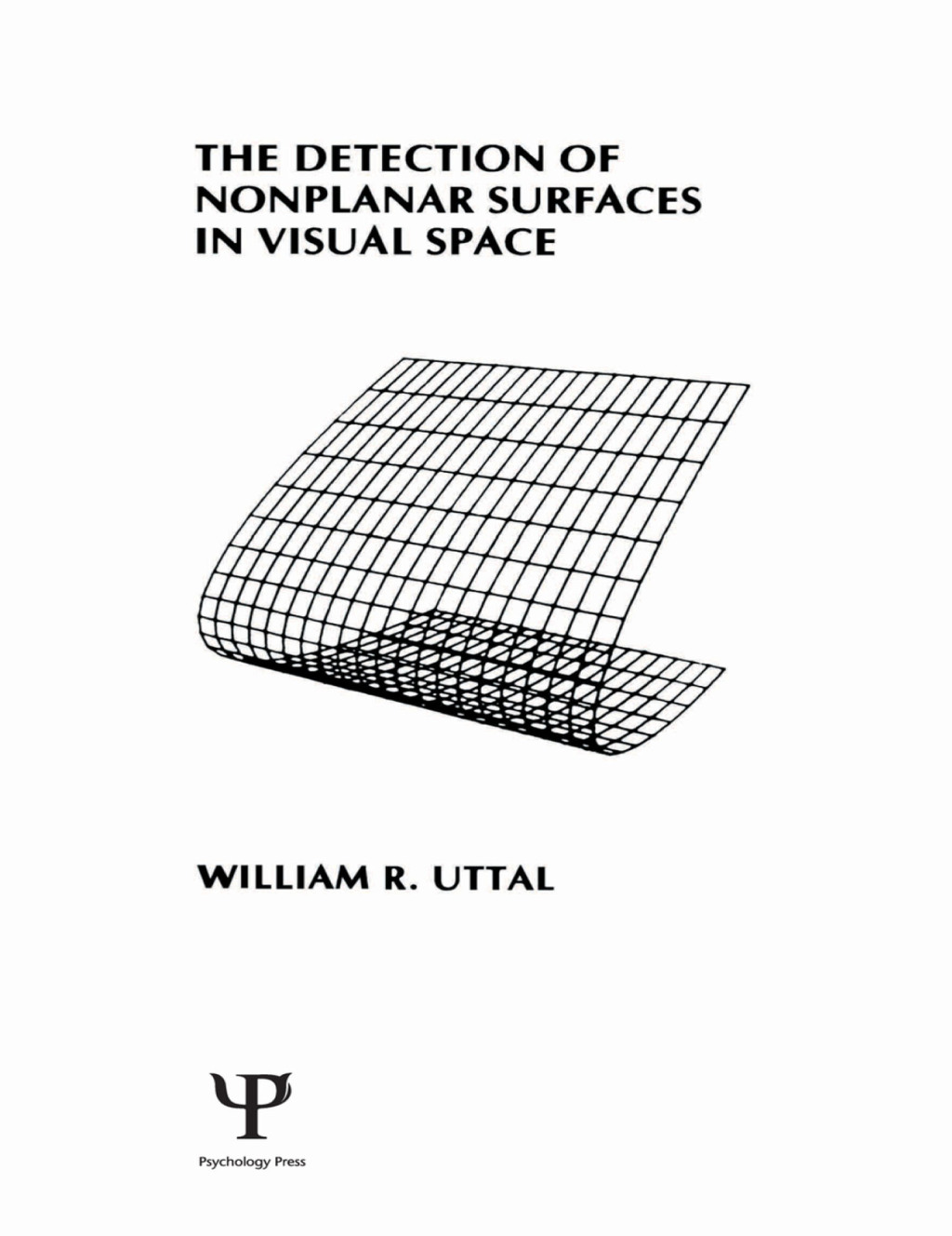 The Detection of Nonplanar Surfaces in Visual Space 1st Edition