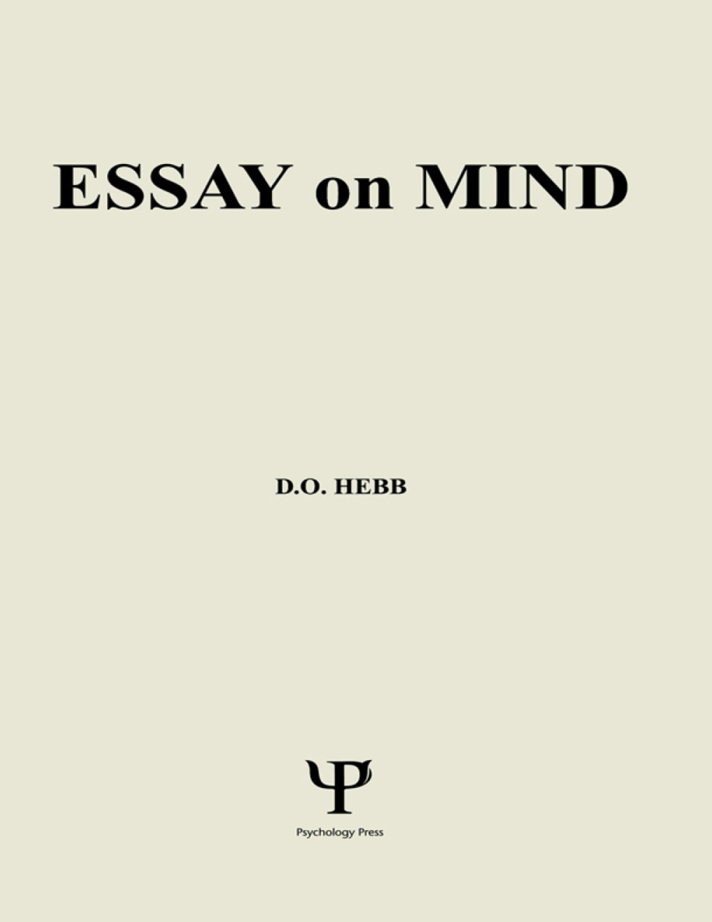 Essays on Mind 1st Edition