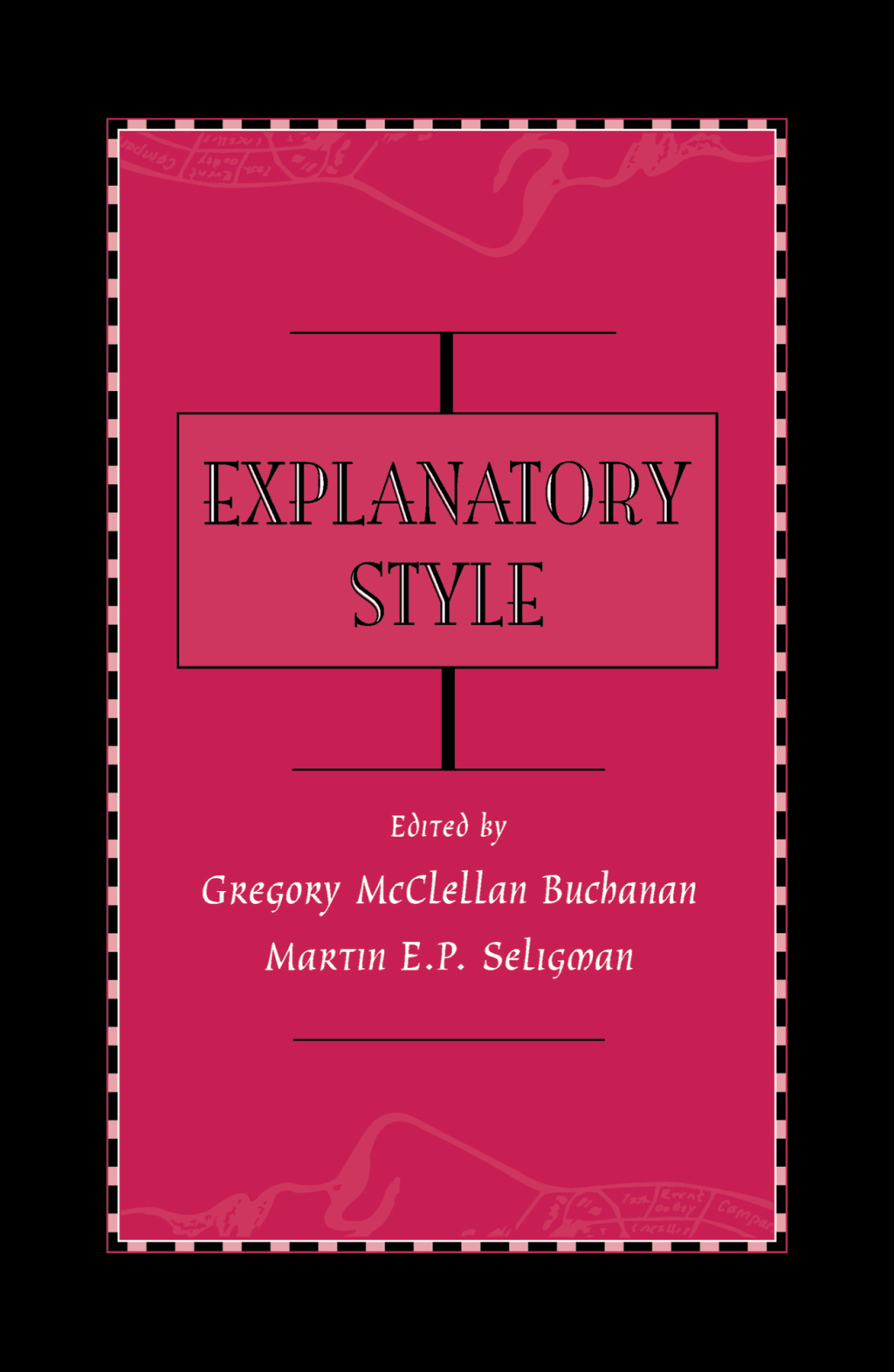 Explanatory Style 1st Edition