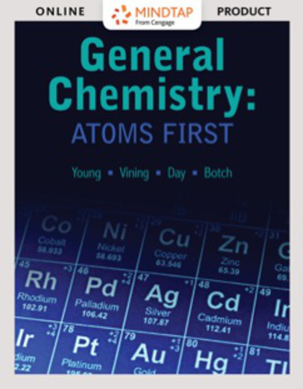 MindTap Chemistry for General Chemistry: Atoms First, 1st Edition, [Instant Access], 1 term (6 months) 1st Edition