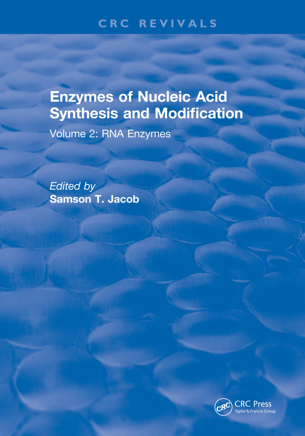 Enzymes of Nucleic Acid Synthesis and Modification Volume 2: RNA Enzymes 1st Edition