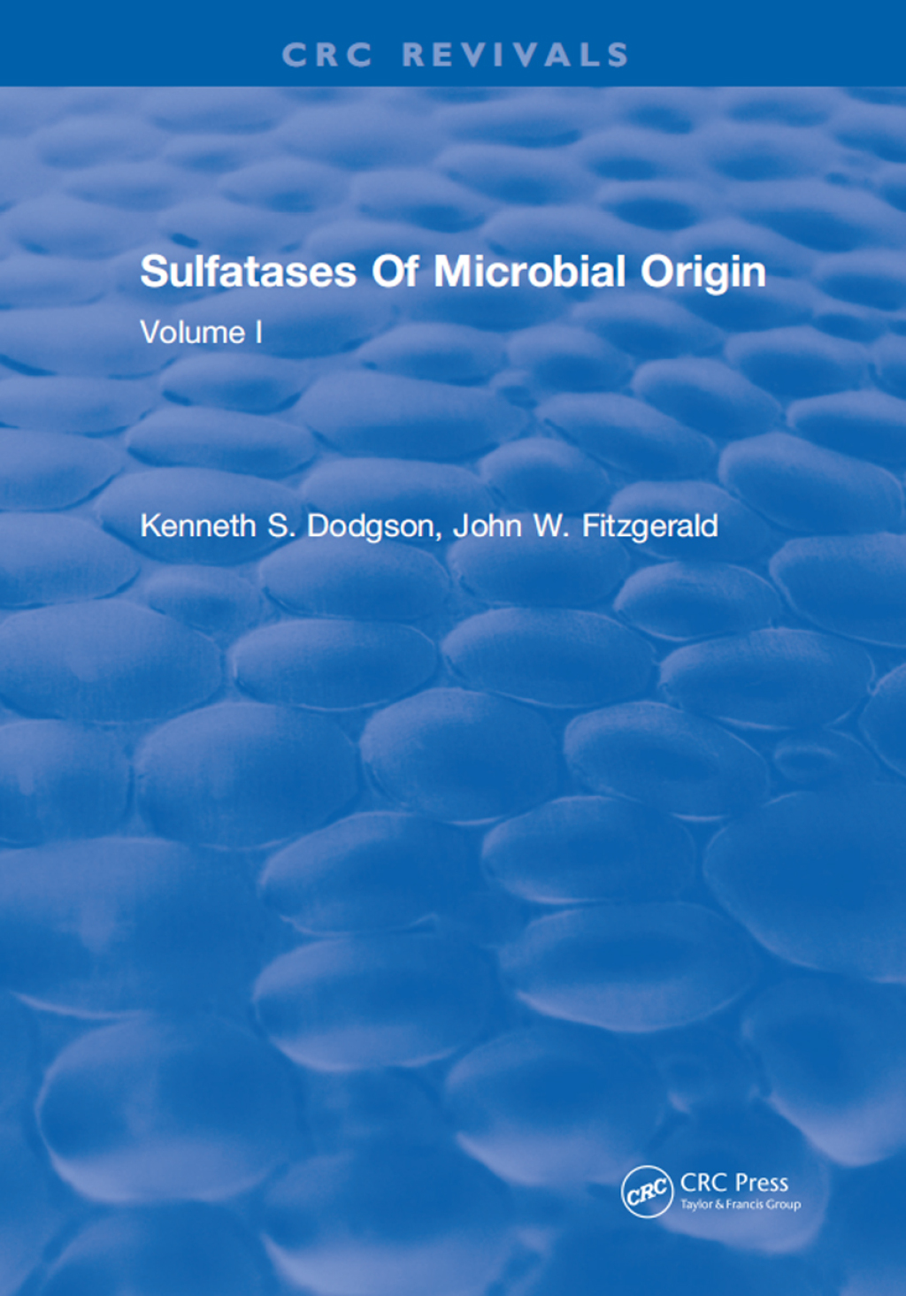Sulfatases Of Microbial Origin Volume 1 1st Edition