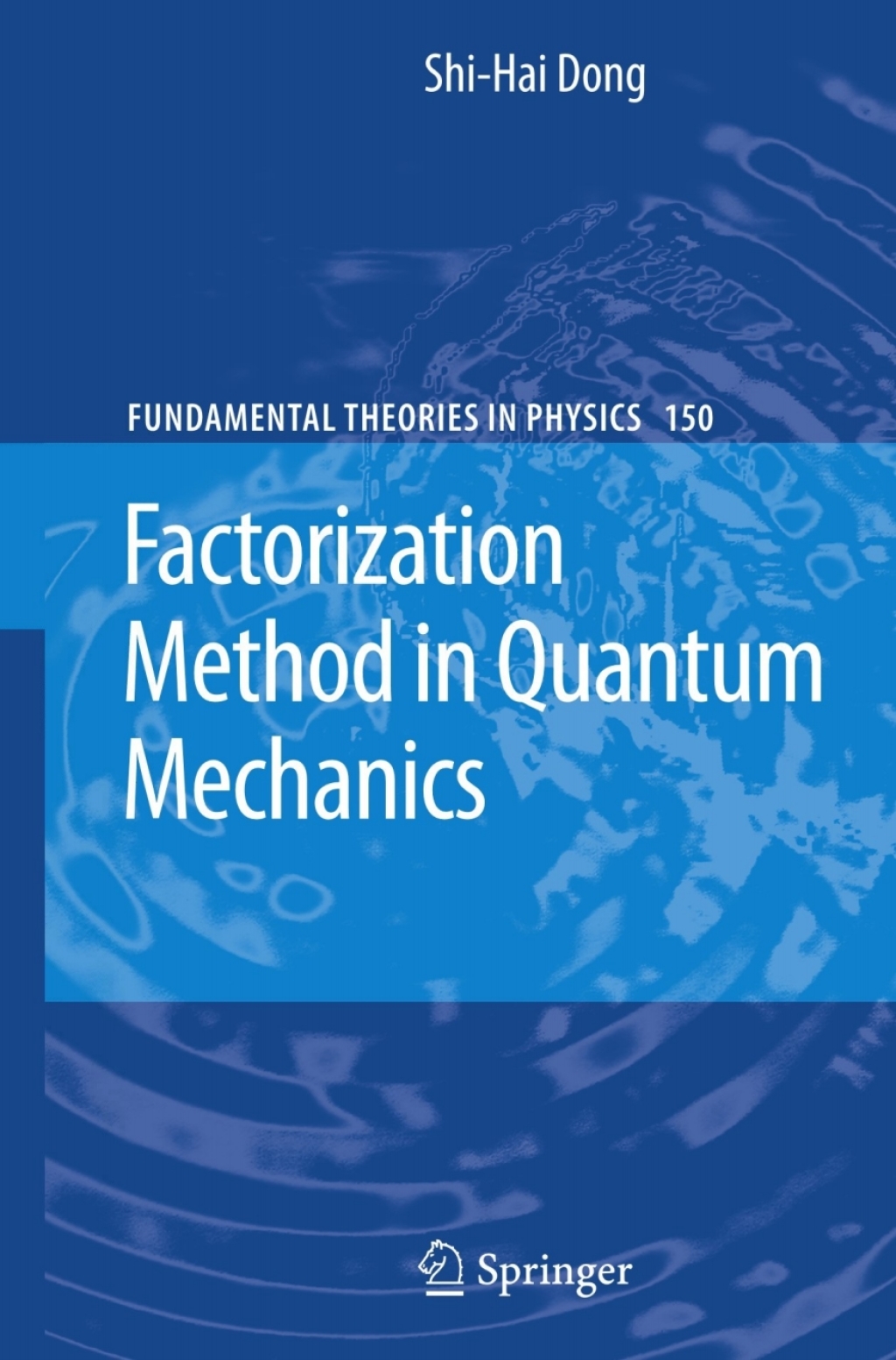 Factorization Method in Quantum Mechanics 