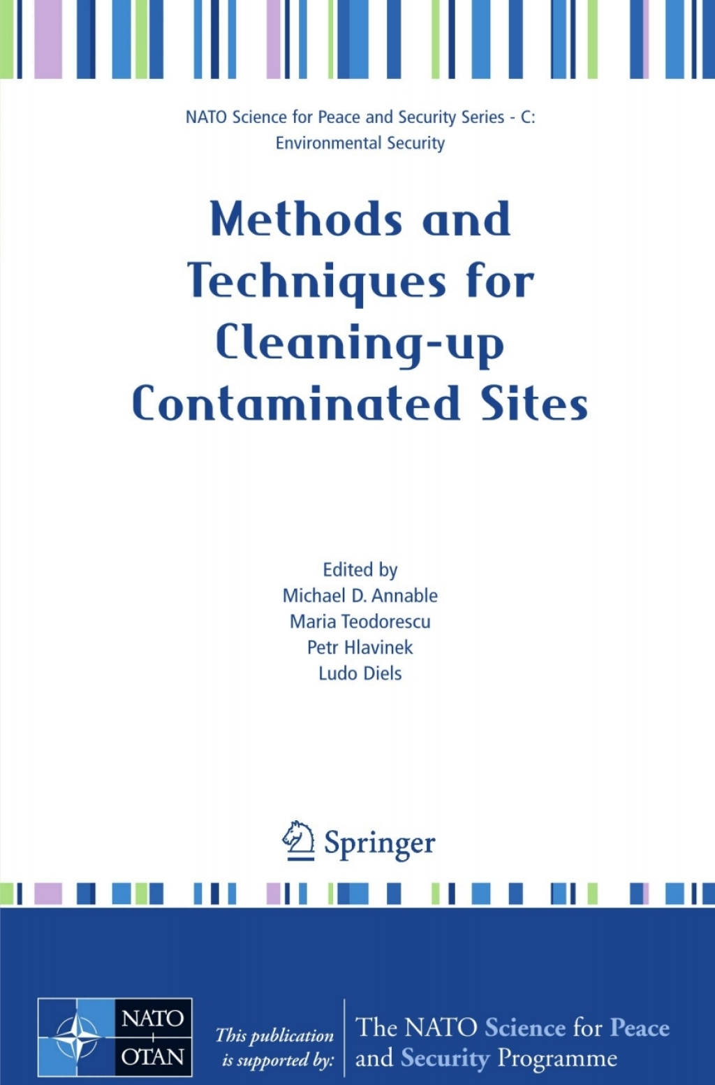 Methods and Techniques for Cleaning-up Contaminated Sites 1st Edition
