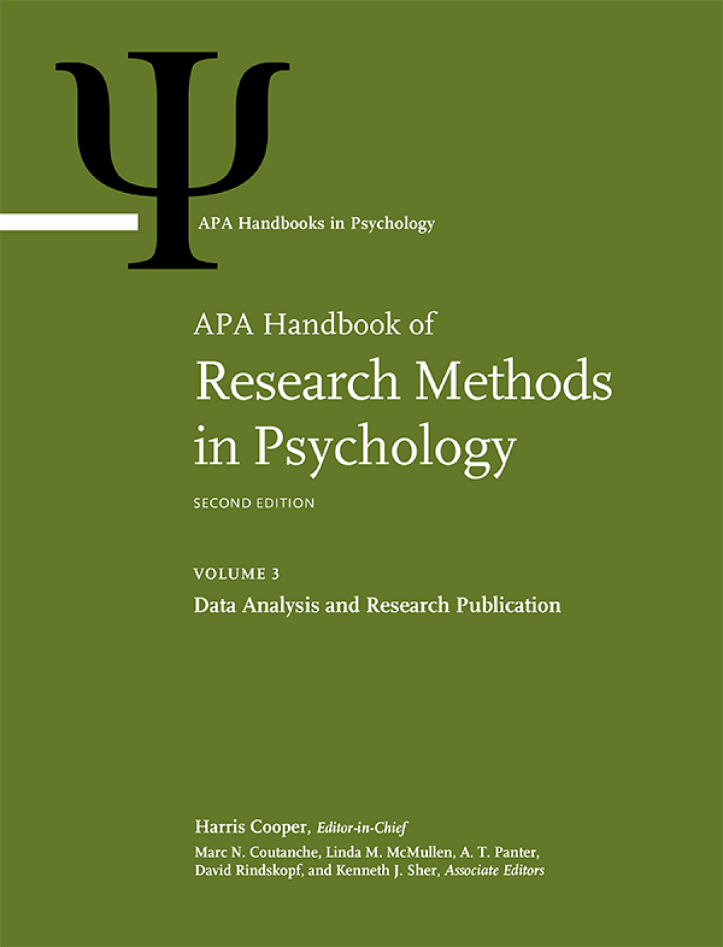 APA Handbook of Research Methods in Psychology, Volume 3 Data Analysis and Research Publication 2nd Edition