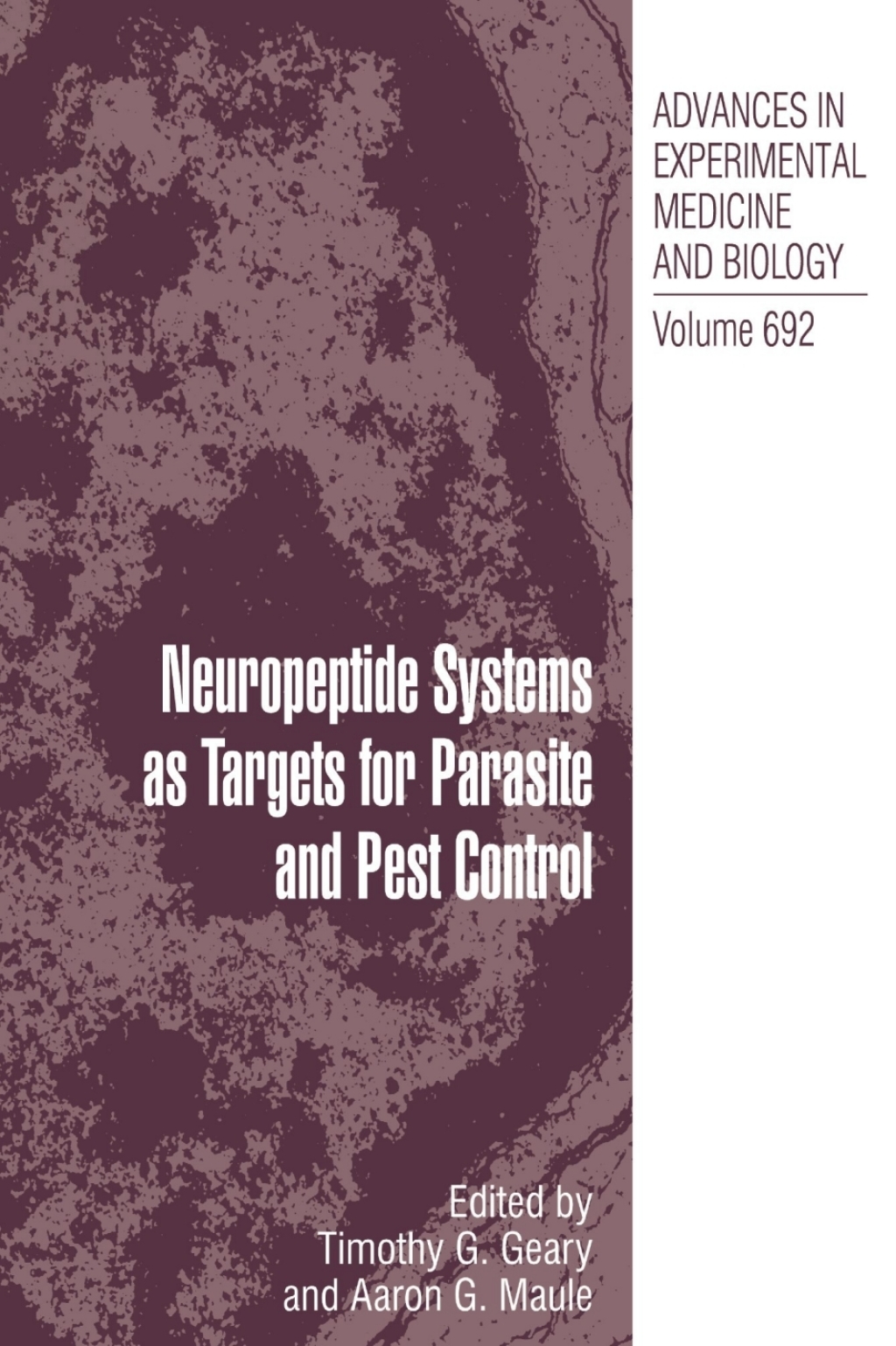Neuropeptide Systems as Targets for Parasite and Pest Control 1st Edition