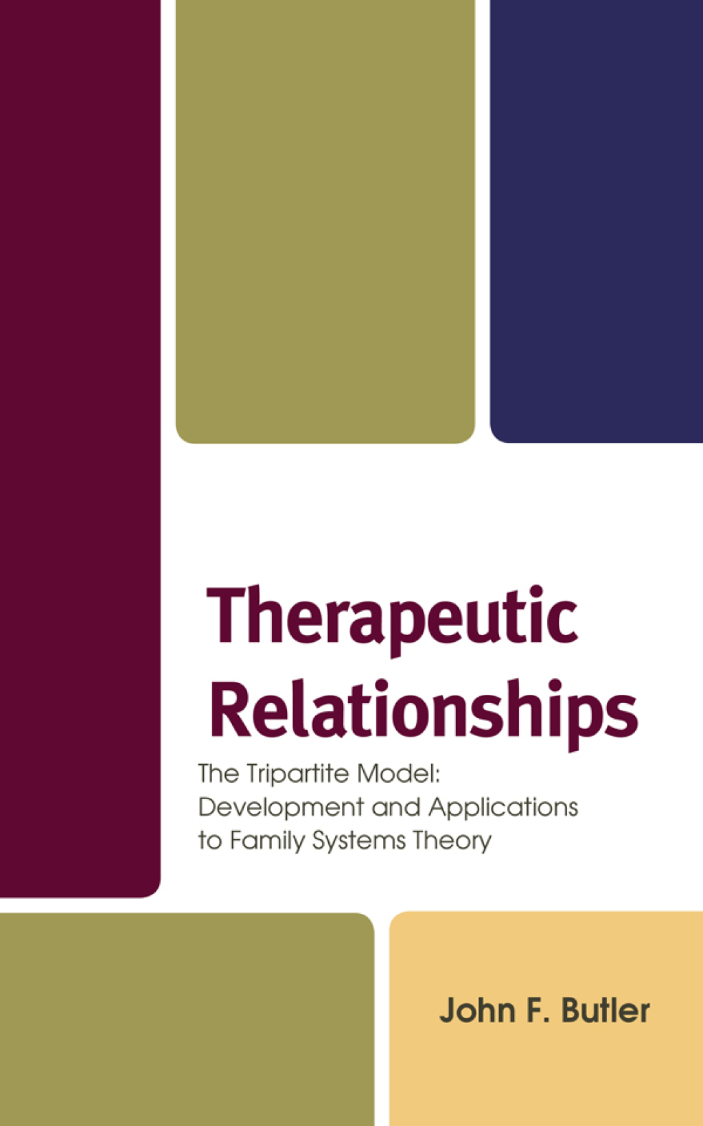 Therapeutic Relationships The Tripartite Model: Development and Applications to Family Systems Theory 