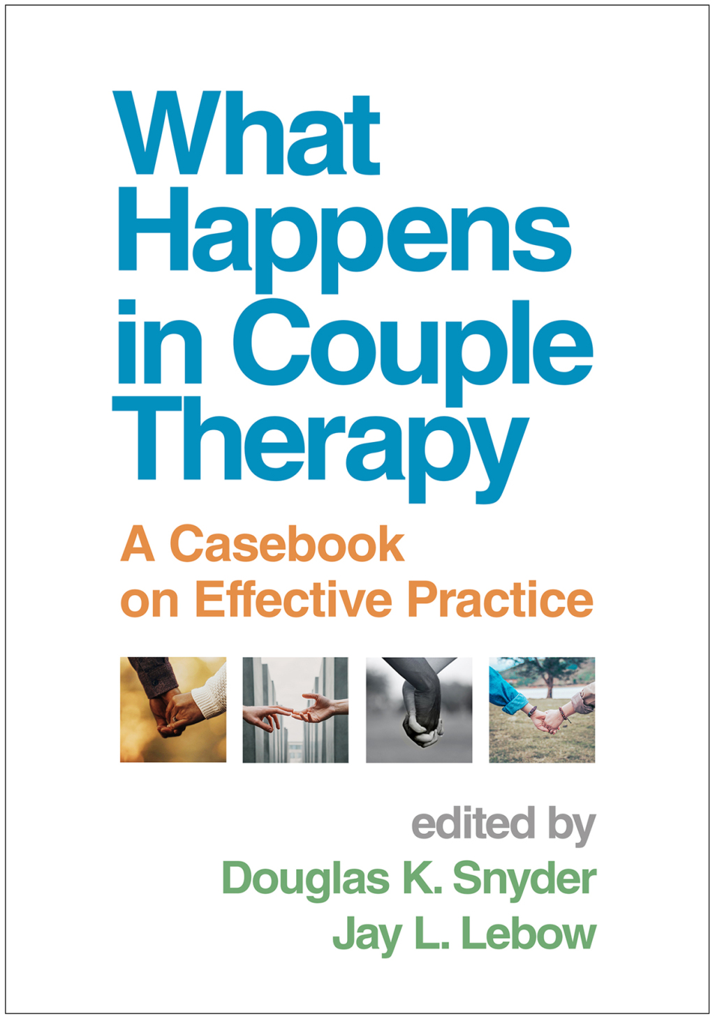 What Happens in Couple Therapy A Casebook on Effective Practice 