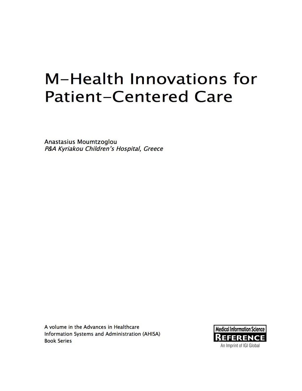 M-Health Innovations for Patient-Centered Care 