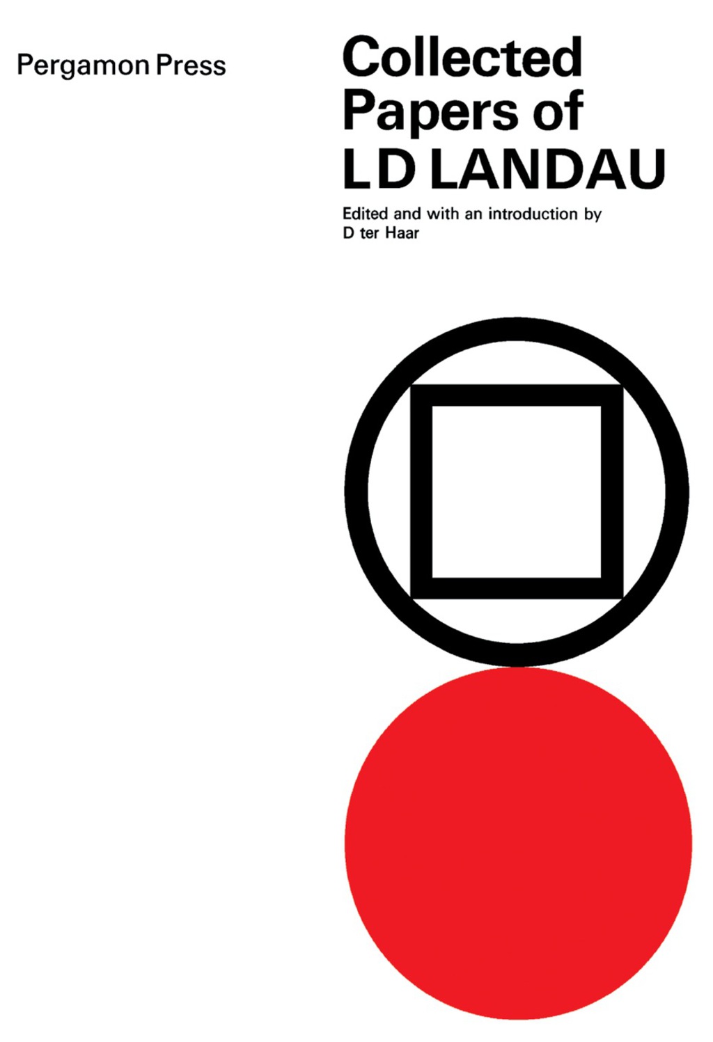 Collected Papers of L.D. Landau 