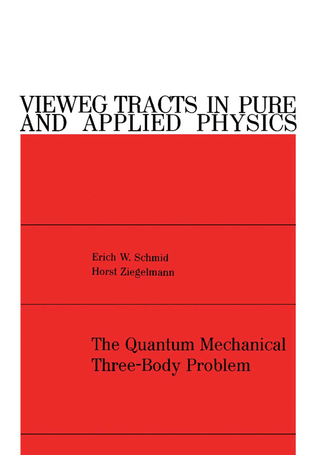 The Quantum Mechanical Three-Body Problem Vieweg Tracts in Pure and Applied Physics 
